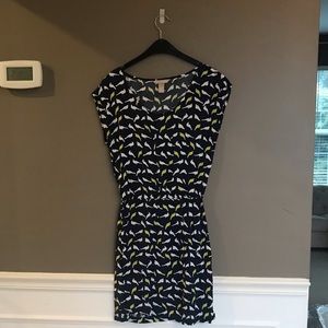 Banana Republic bird dress!